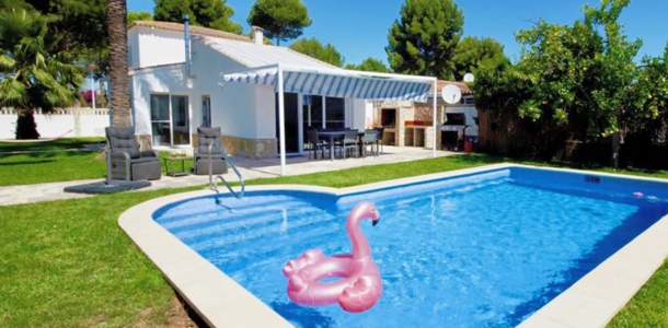Ferienhaus mit Poolheizung Denia Els Poblets